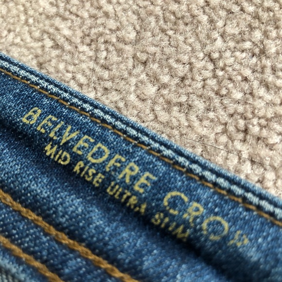 Fidelity Jeans, Belvedere Crop, Mid Rise, Size 30 - Picture 8 of 10